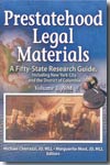 Prestatehood legal materials. 9780789020567
