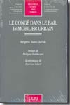 Le congé dans le bail immobilier urbain