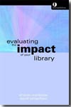 Evvaluating the impact of your library. 9781856044882