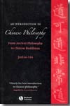 An introduction to chinese philosophy. 9781405129503