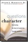 Questions of character