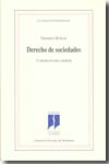Derecho de sociedades. 9788492189052