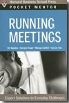 Running meetings. 9781422101858