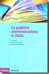La pubblica amministrazione in Italia
