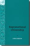 Supranational citizenship. 9780719069529