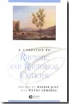 A companion to rhetoric and rhetorical criticism