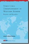 Structural unemployment in western Europe