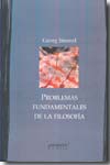Problemas fundamentales de la filosofía