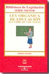 Ley Orgánica de Educación