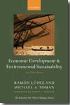 Economic development and environmental sustainability