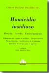 Homicidio insidioso. 9789505087242