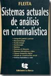 Sistemas actuales de análisis en criminalística