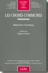 Les choses communes