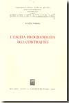 L'uscita programmata dal contratto. 9788814096181
