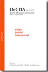 Litigio judicial internacional. 100768440