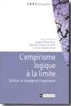 L´empirisme logique à la limite. 9782271064288