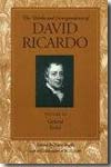 The works and correspondences of David Ricardo