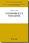 Condorcet's paradox.Vol.I: Theory and methodology. 9783540337980