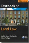 Textbook on land Law. 9780199289400