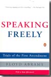 Speaking freely. 9780143036753