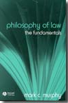 Philosophy of Law. 9781405129602