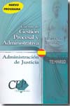 Cuerpo de Gestión Procesal y Administrativa de la Administración de Justicia. Temario.Vol.I: promoción interna. 9788483542675