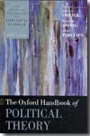 The Oxford handbook of political theory