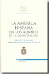 La América hispana en los albores de la emancipación. 9788497682558