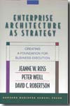 Enterprise architecture as strategy. 9781591398394
