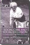 Social care and social exclusion