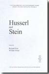 Husserl and Stein. 9781565181946
