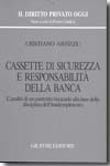 Cassette di sicurezza e responsabilità della banca