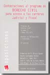 Contestaciones al programa de Derecho civil para acceso a las carreras judicial y fiscal.Vol.II: (Temas 36 a 67). 9788484567264
