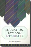 Education, Law and diversity. 9781841132525