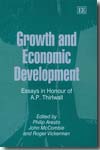 Growth and econommic development. 9781843768784