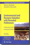 Environmental and resource valuation with revealed preferences. 9780792365013