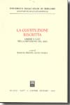La Costitutizione riscritta. 9788814131356