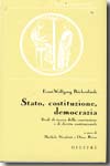 Stato, Costituzione, democrazia. 9788814116780