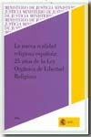 La nueva realidad religiosa española. 9788477878384