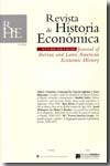 Journal of Iberian and Latin American economic history