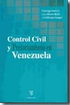 Control civil y pretorianismo en Venezuela. 9789802444670