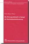 Die aktiengesellschaft im spiegel der rechtstatsachenforschung