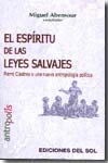 El espíritu de las leyes salvajes. 9789509413085