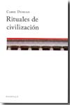 Rituales de civilización. 9788496633353