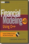 Financial modeling using C++. 9780471789086