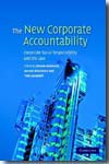 The new corporate accountability. 9780521868181