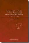 Law and politics at the perimeter. 9781841133522