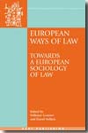 European ways of Law. 9781841137780