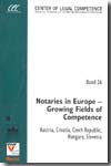 Notaries in Europa-growing fields of competence. 9789050956666