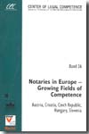 Notaries in Europa-growing fields of competence